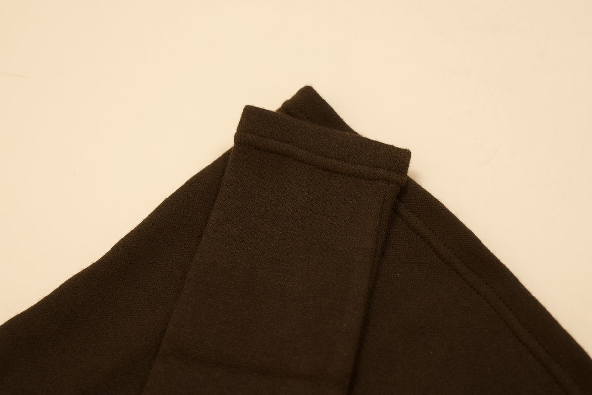 SOFT TOP & SCARF IN BROWN