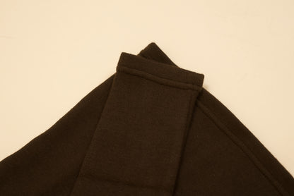 SOFT TOP & SCARF IN BROWN