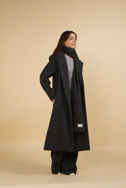 WOOL COAT & SCARF