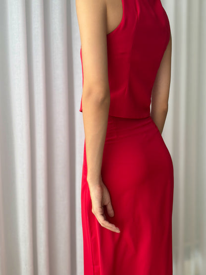 Rouge Flou Skirt Set