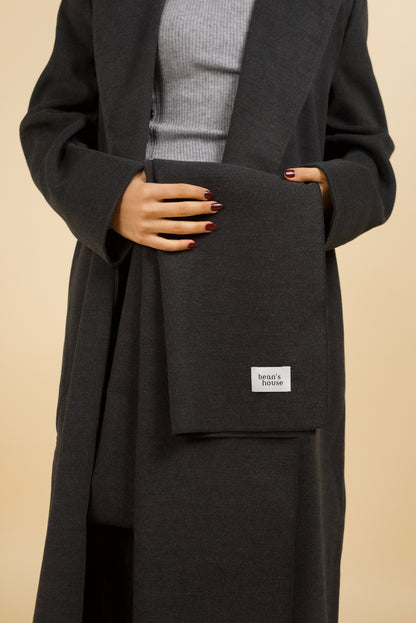 WOOL COAT & SCARF