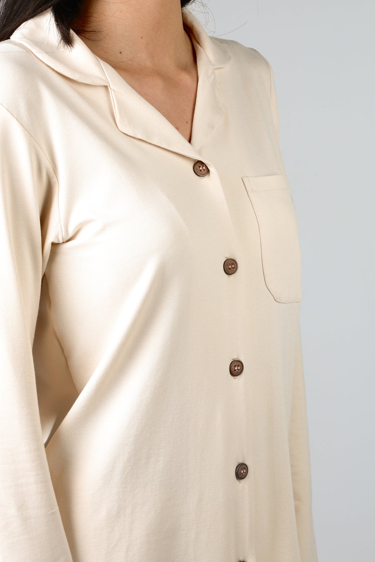 Ivory Cream Sleepwear Set
